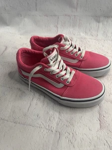 Vans Off The Wall Women's 2.5 Ward Skate Shoes Sneakers Low Neon Pink Lace Up - Picture 1 of 13