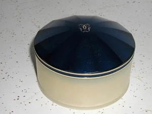 Vintage Shalimar Guerlain Paris 4.4 oz dusting powder jar w/ contents - Bild 1 von 3