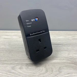BT Breitband Extender Flex 500 AV Powerline Adapter schwarz 500 Mbps Ethernet Port - Bild 1 von 8