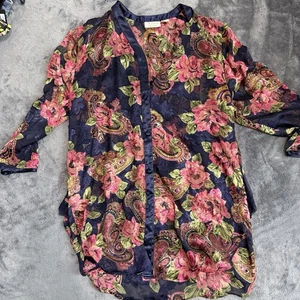 Vintage Victoria Secret Gold Label Floral Satin Robe & Nightgown Set Size M/L - Picture 1 of 10