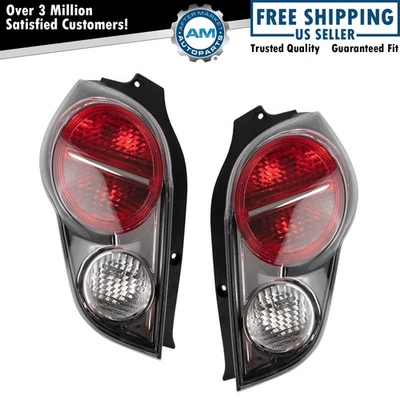 Juego de luces traseras laterales conductor y pasajero para Chevrolet Spark 2013-2015 Foto 1 de 4