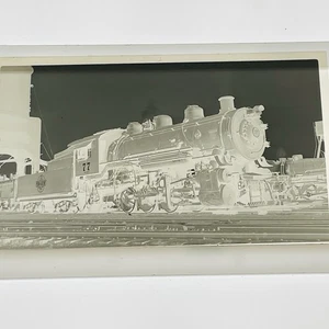 Eisenbahnnegativ Peoria & Pekin Union Railway PPU #77 0-8-0 K-2 Peoria, IL 6/47 - Bild 1 von 2