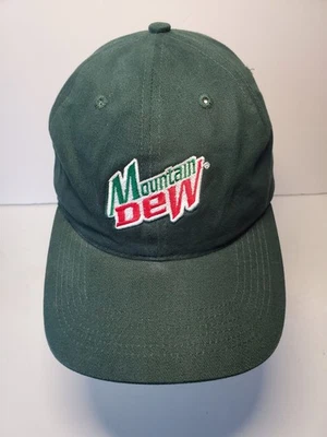 Mountain росы ремень назад крышка шляпа логотип на Richardson головной убор темно-зеленый хлопок - Изображение 1 из 4