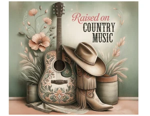Sublimation Print Country Music Ready to Press Transfer Sheet NOT A DIGITAL FILE - Picture 1 of 6