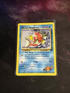 Misty's Magikarp 1ª Edición 88/132 Desafío Gimnasio Única Carta Pokémon Rara - Imagen 1 de 1