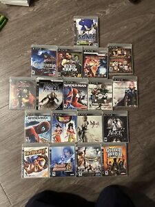 Lot Of 18 PlayStation 3 Video Games