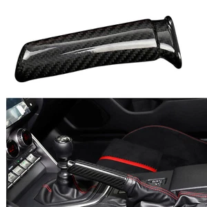 Black Carbon Fiber Hand Brake For Subaru WRX 2022-2023 Subaru BRZ 2021-2023 - Picture 1 of 5