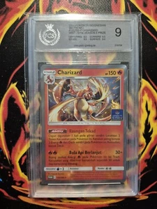 Pokemon Karte Charizard 135/SM-P Gym Turnier Promo Holo MINT limitiert PGS 9 - Afbeelding 1 van 2