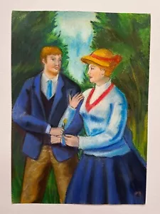 Pierre-Auguste Renoir Drawing on paper (Handmade) signed and stamped vtg art - Picture 1 of 5