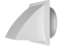 Conducto Capucha 190mm x Con 125mm/5'' Brida Y Gravity Solapa Ventilación Funda - Imagen 1 de 7