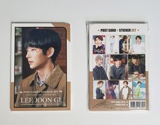 Lee Joon Gi Jun Ki Photo Post Card 12pcs Sticker 3pcs JoonGi JoonKi Message Card