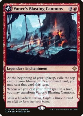 Vance's Blasting Cannons   Spitfire Bastion (Buy-A-Box) [Ixalan Treasure Chest] - Image 1 of 2