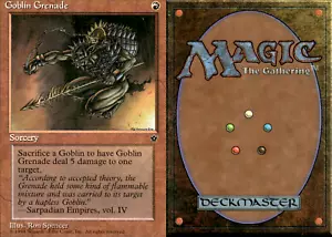 Magic the Gathering -MTG-Goblin Grenade - Picture 1 of 1