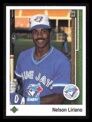 Nelson Liriano 1989 Upper Deck #109  Toronto Blue Jays - Image 1 of 2
