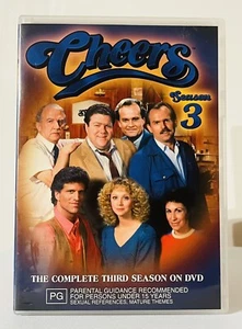 CHEERS Season 3 DVD Region 4 Ted Danson 4 Discs - Picture 1 of 4