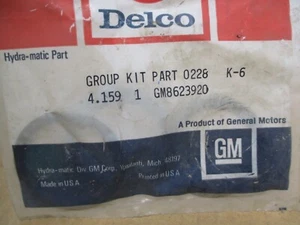 Front AT Reaction Sun Gear Thrust Bearing ACDelco GM Original Equipment 8623920 - Picture 1 of 4