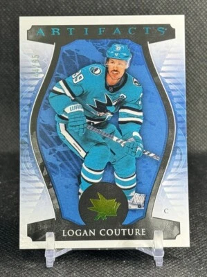 2023-24 Artifacts Polychrome #87 Logan Couture 44/65 - Image 1 of 2