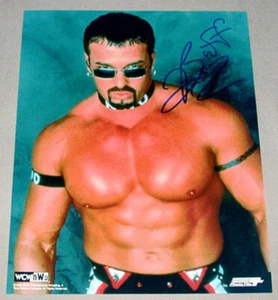 Foto original firmada de autógrafo de lucha libre de WCW Buff Marcus - Imagen 1 de 1
