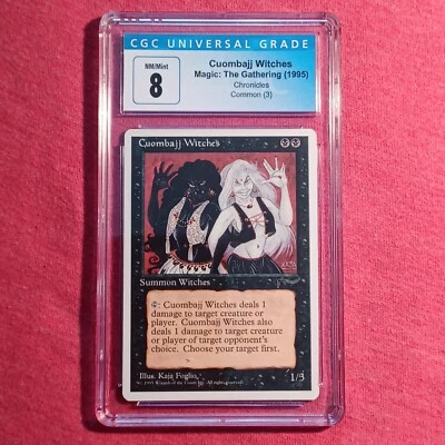 Magic The Gathering MTG Chronicles: Cuombajj Witches - CGC 8 NM Mint - Image 1 of 2