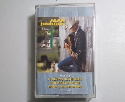 Alan Jackson - Here In The Real World - Cassette Tape - Image 1 of 2
