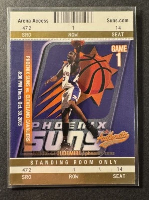 2003-04 Fleer Authentix Только Золотая Стоячая Комната /25 Amare Stoudemire Amar'e #80 - Изображение 1 из 2
