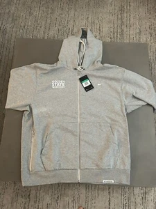 Nike Golden State Warriors Gray Zipper Hoodie Men’s Extra Large Tall NWT - Picture 1 of 6