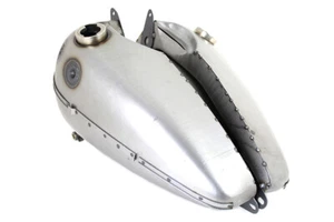 HARLEY 45 Gas and Oil Tank Set Raw fits 1941-1952 WL, 1936-1946 G, 1936-1946 W - Picture 1 of 4