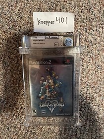 1st Print Foil Kingdom Hearts II 2 PS2 WATA 9.4 B+ FACTORY SEALED MINT VGA