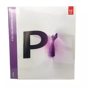 Adobe Premiere Pro CS5.5 Video Editing Software for Mac Operating System - Picture 1 of 9