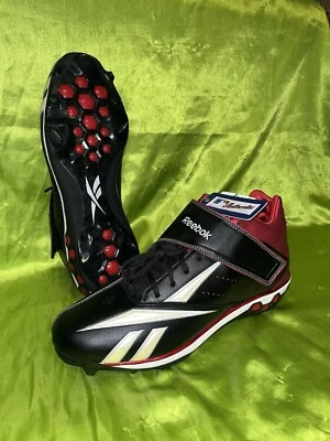 Подлинные бейсбольные бутсы Reebok MLB размер 14 Play Dry HexRIDE металлические бутсы  - Изображение 1 из 4