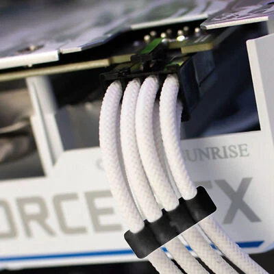 24pcs PC Acrylic Cable Comb Set Slotted Cable Combs Cable Management  - image 1 of 4