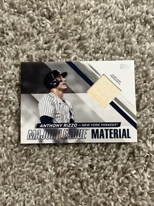 Anthony Rizzo 2024 Topps Series 1 Major League Material Bat Relic #MLM-AR - Picture 1 of 2