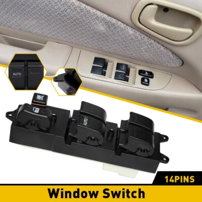 Door Window Control Panel Switch For 1998-02 TOYOTA Chevrolet COROLLA PRIZM - Image 1 of 4