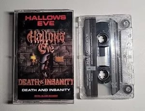 Hallows Eve Death and Insanity Cassette 1986 Metal Blade - Picture 1 of 3