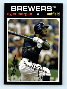 2012 Topps Archives Nyjer Morgan Milwaukee Brewers #84 - Picture 1 of 2