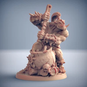 Oger Cook Burtz - Handwerkergilde Fantasie Dungeons and Dragons Miniaturmonster - Bild 1 von 2