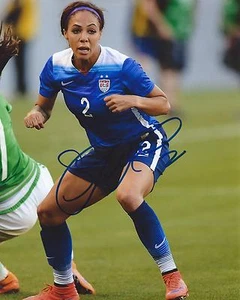 Sydney Leroux Signed 8×10 Photo Team USA FIFA World Cup Autographed COA - Picture 1 of 1