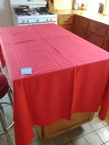 Tovaglie rettangolari rosse natalizie, 2 misure disponibili - 88x56 e 80x58, - Foto 1 di 8