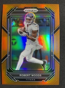 2022 Panini Prizm Robert Woods Orange Prizm /249 #285 SP titans - Picture 1 of 6