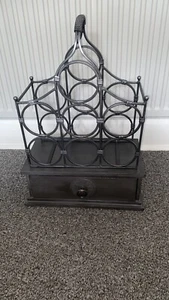 Stunning Upcycled Vintage Wood Wine Rack - Picture 1 of 17