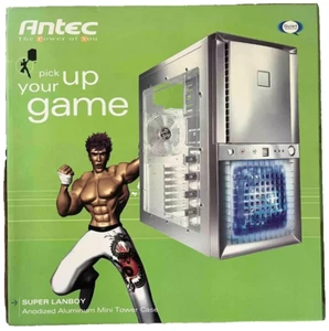 Antec Super Lanboy ATX Mid Tower Case - Silver Anodized Aluminum NEW WITH BOX - Photo 1/6
