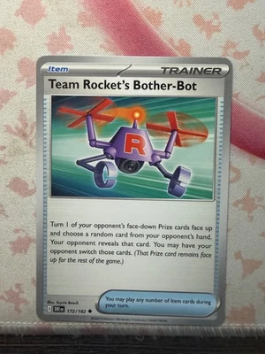 Team Rocket's Bother-Bot Uncommon SV10: Destined Rivals 172/182 NM - Image 1 of 2
