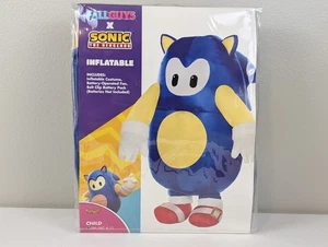 Spirit Halloween Kids Sonic the Hedgehog x Fall Guys Inflatable Costume Sm/Med - Picture 1 of 7