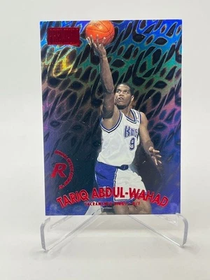 1997-98 SKYBOX PREMIUM TARIQ ABDUL-WAHAD RC STAR RUBIES #D 18/50 SP - Image 1 of 2