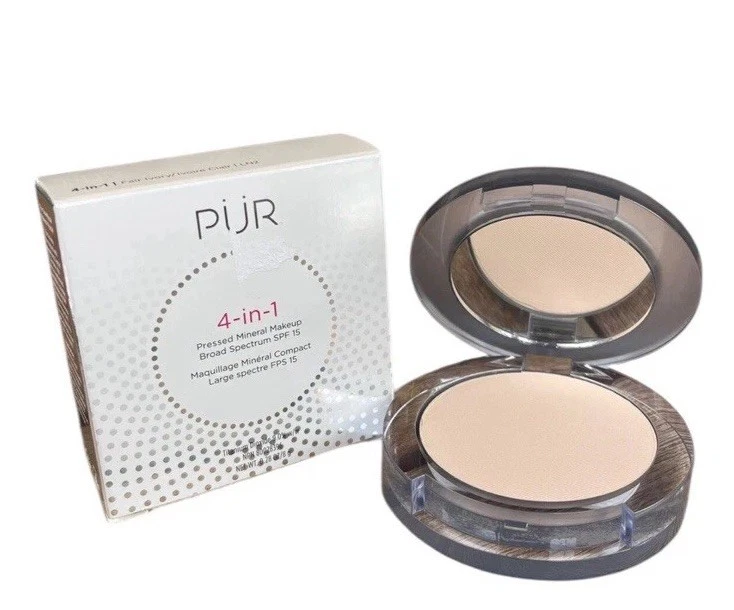 PUR 4-in-1 Pressed Mineral Makeup SPF 15 Fair Ivoire LN2 0.28 oz | Exp 10/25 - Image 1 of 1