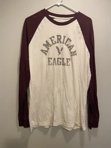 Men’s American Eagle Super Soft Standard Fit Long Sleeve Med - Picture 1 of 3