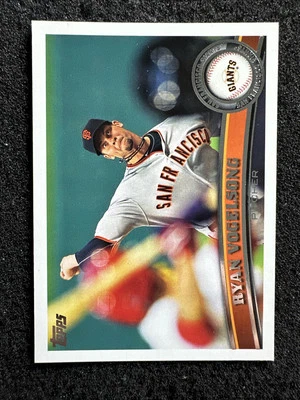 RYAN VOGELSONG #US94 2011 Topps Update Series QTY San Francisco Giants - Image 1 of 2