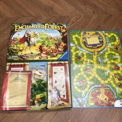 Ravensburger Enchanted Forest Board Game - very good Condition 100% Complete. - Image 1 of 4