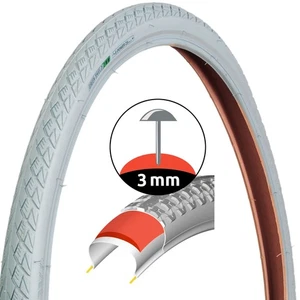 Retro Fahrrad-Reifen Grau 28" 28 x 1,5 Zoll ETRTO 40-622 Fahrrad-Decke Mantel - Bild 1 von 5