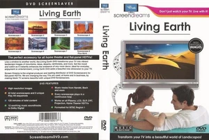 Living Earth Music by Bach Transform Your TV into a Beautiful Landscape DVD NEW - Picture 1 of 1